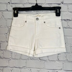 Crewcuts White Denim Shorts